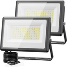 Olafus 2 Pack 90W Led Flood Light Outdoor, 9000LM Super Bright 60W, Black New. Price: $66.49.