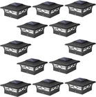 Solar Post Cap Lights Outdoor 12PACK, Waterproof Powered Deck Fence New. Price: $104.95.
