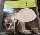 Mr Beams MB981-WHT-01-06 200 Lumen Battery Motion Led Ceiling Light, White Open. Price: $14.99.
