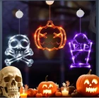 Lolstar Halloween Decoration Lights 3 Pack Orange Pumpkin Skull Purple Tombstone New. Price: $12.99.