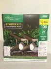 Feit Onesync Solar Led Outdoor Spotlights Bronze 100LM Rgb+cct Remote 2-PACK Open. Price: $98.59.