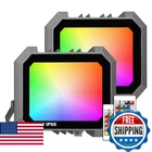 Leddictive 2 Pack Rgb Flood Light 50W 5000 Lm Waterproof Outdoor Landscape New. Price: $68.87.