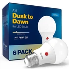 Sunco 6 Pack Dusk Dawn Light Bulbs Outdoor A19, Photocell Automatic For Exter New. Price: $27.00.