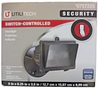 Utilitech #0757225 Switch Controlled Security Floodlight With 150W Halogen Bulb Open. Price: $19.95.