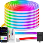 Novostella Smart Led Outdoor Rope Light, Music Sync Rgb Strip Lights, New. Price: $79.95.