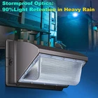 Ledmo Wall Pack Light With PHOTOCELL,120W Dusk Dawn Outdoor Commercial Se New. Price: $89.00.