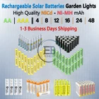 Solar Rechargeable Batteries / Aaa Battery 4 8 16 20 Lot Garden Lights New. Price: $28.99.