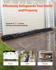 Vevor Flood Barrier, 8 Pack, 10 X 0.7 Ft Bags Activated By Water, Reusable New. Price: $88.90.