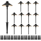 Vevor Pack Low Voltage Landscape Lights 12-24V Outdoor Led Pathway New. Price: $128.67.