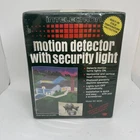 New Sealed Intelectron Motion Detector With Security Light Bc 863K Vintage 1988. Price: $15.50.