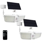 Solar Motion Sensor Outdoor Floodlights 6500K With Remote Control, 180 Led Wa... New. Price: $32.25.