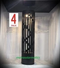 4 Pack Rotating Solar Bollard Pathway Lights, 50 Lumen, Dusk To Dawn New. Price: $44.95.