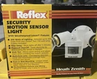 Heath/zenith Motion Security Light SL-5408, 110 Degree Detection, Eave Or Wall Open. Price: $22.00.