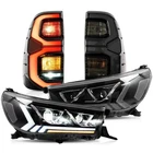 Vland Led Headlights+smoked Tail For 2015-2019 Toyota Hilux W/animation New. Price: $475.19.