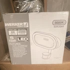 Werker Led Flood 24W 2000LM 5000K Daylight Motion Sensor Wet Rated Outdoor Open. Price: $26.49.