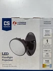 Lithonia Lighting Contractor 13-W Led Black Finish Outdoor Flood New. Price: $29.99.