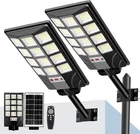 2-PACK Solar Street Lights 20000LM 6500K Led Motion Sensor Dusk To Dawn With Rem New. Price: $66.99.
