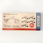 Lithonia Lighting Floodlight Aluminum Housing 6 Pack White 120V New. Price: $45.50.