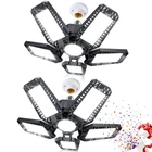 Yibeyyds Garage 160W 16000LM 6500K Led LIGHTS-2 Pack, Black New. Price: $34.52.