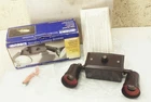 Brinks Twin Floodlights Security Outdoor Fixture 300W Automatic Dusk-dawn Open. Price: $17.99.