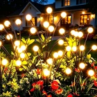 Vignuto Solar Lights Outdoor Waterproof 4 Pack 32 Leds Garden Patio Firefly New. Price: $39.57.