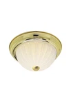 Nuvo Lighting SF76/126 Two Flush Mount, Polished Brass New. Price: $33.99.