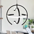 Keluoly Black Modern Led Chandeliers Dimmable Globe Pendant Lights Fixture 13 New. Price: $144.98.
