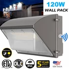 Led Wall Pack 120W With Dusk-to-dawn Commercial Outdoor Security Lighting New. Price: $57.98.
