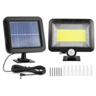 Solar Powered Wall Lights Outdoor 100 Led Beads Motion Sensor Lamp IP65 Waterpro New. Price: $34.99.