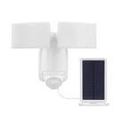 Defiant 180-DEGREE White Motion Activated Solar Outdoor 2-HEAD Dusk-to-dawn Led Open. Price: $27.51.