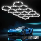 Led Garage Light Hexagon 14 Grid Dimmable 399W 39900LM White Hyperlite Upgraded New. Price: $299.99.