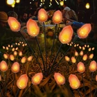 X-giftkey Thanksgiving Decorations Outdoor Solar Garden LIGHTS,12LED Orange New. Price: $27.83.
