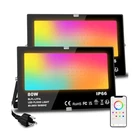 Melpo Led Flood Light Outdoor 800W Equivalent 8000LM Smart Rgb Landscape Ligh... New. Price: $80.87.