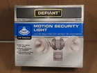Defiant Motion Activated Flood 2-LIGHT Gray Hardwired Outdoor New BX103. Price: $15.29.