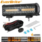 Everbrite 12INCH 300W Light Bar Spot Flood White/amber/strobe 6 Modes Waterproof New. Price: $40.99.