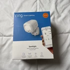 Ring Smart Lighting Spotlight Battery-powered Outdoor Motion-sensor Security Open. Price: $32.00.