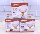 Pack Satco Excel 60W Par 30 Narrow Flood Bulb Short Neck S2237 New. Price: $20.00.