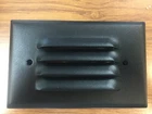 Corona CL-351-BK -low Voltage/ 12V Step Light Steel 4 Louver, Black New. Price: $48.00.