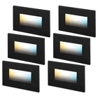Leonlite Black 5CCT 120V Led Step Lights, 3.5W 150LM 5%-100% Dimmable Horizon... Open. Price: $87.34.