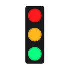 Bbmi Remote Control Traffic Light, Led Wall Red,yellow,green New. Price: $158.99.