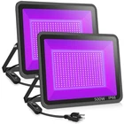 Xycn 2 Pack 500W Led Black Light Flood IP66 Waterproof Plug G1N Used. Price: $119.95.