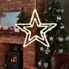 Jointwin Acrylic Christmas Light 13'' Window With Star, Warm White New. Price: $28.41.