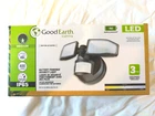 Good Earth Lighting Led Motion Activated Battery-operated Security Flood Open. Price: $22.00.