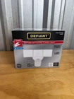 Defiant 3000 Lumens Motion Activated Integrated Led Hardwired Flood Light White New. Price: $30.00.