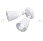 Twin-head Directional White Outdoor Integrated Led Security Flood Lights New. Price: $15.83.
