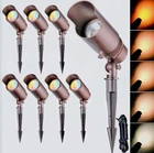 Leonlite 8 Pack 5CCT 7W Low Voltage Led Landscape Spotlights Bronze IP65 New. Price: $139.99.