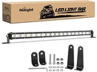 Nilight Single Row Led Bar Ultra-slim Fog Driving Work New. Price: $18.99.