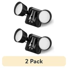 (2 Pack) Hyper Tough 2-HEAD Led Direct Wire Motion Sensing Outdoor Security Ligh New. Price: $56.95.