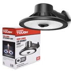 Hyper Tough 5000-LUMEN Hardwired Led Area Light, Motion Detection, Dusk-to-dawn, New. Price: $50.95.