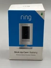 Ring Stick Up Camera Wireless Indoor/outdoor With Box Excellent Used. Price: $71.10.